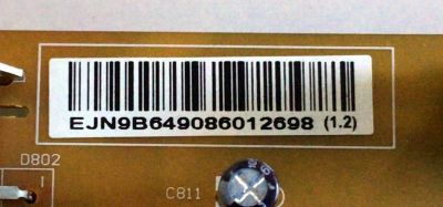 KIT DE TARJETAS PARA TV LG / MAIN EBT65553304 / EAX67872805 / T-CON HV750QUBN9D / 47-6021199 / 44-97713660 / 44-9771366O / FUENTE EAY64908601 / LGP75T-18U1 / PANEL NC750DQE-ABGR1 / MODELOS 75UK6190PUB / 75UK6190PUB.BUSGLOR / 75UK6190PUB.BUSGLJR - Imagen 2